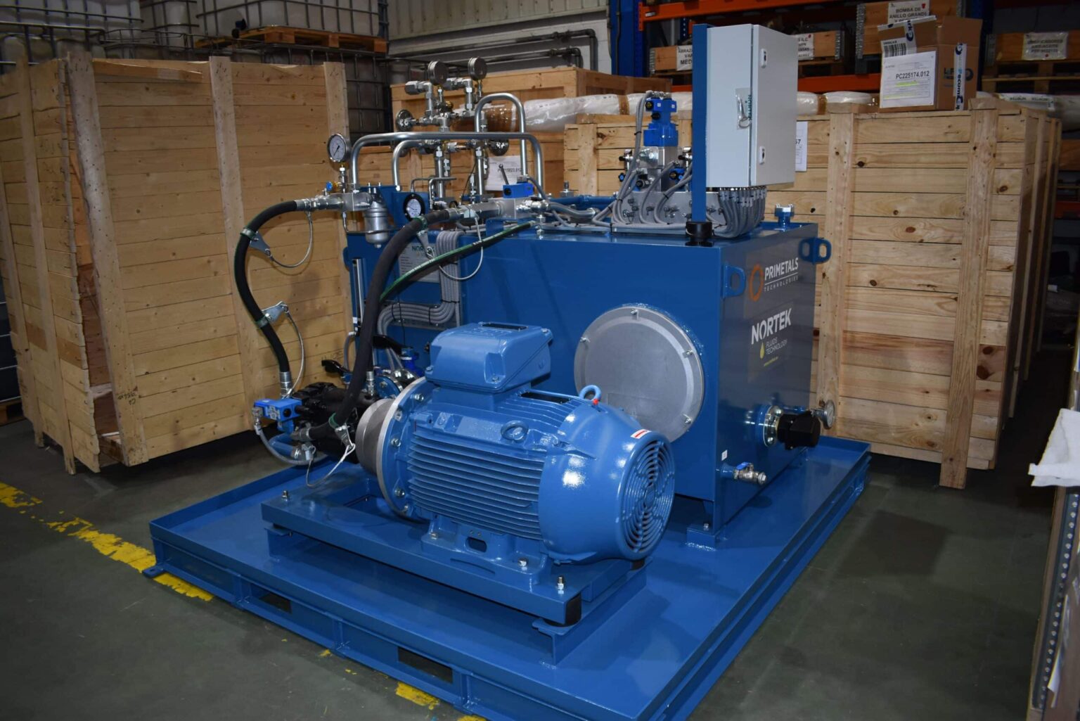 Nortek hydraulic power unit